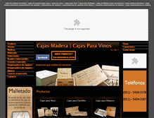 Tablet Screenshot of elmundodelascajas.com.ar